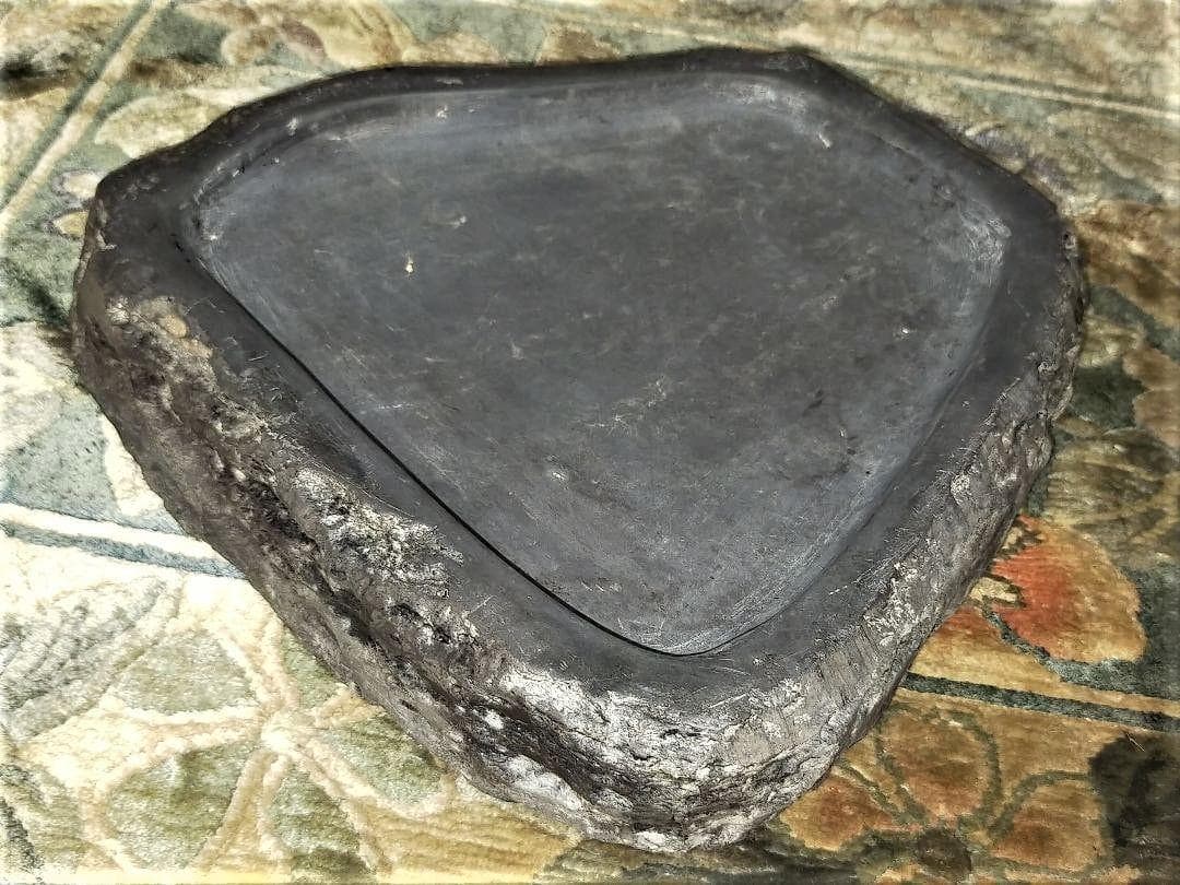 ♥中国　特大　端渓　硯　６．７ｋｇ　端渓硯　老坑　骨董品