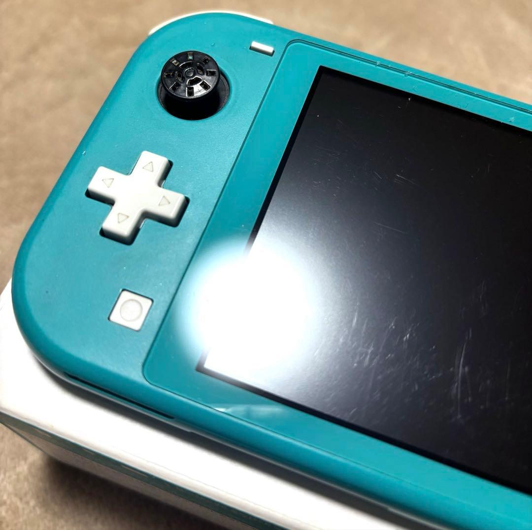 【傷あり】Nintendo Switch Right 本体ターコイズ　動作確認済