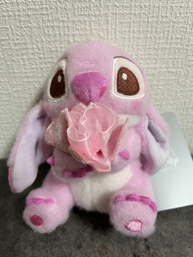 スティッチ＆スクランプ ぬいぐるみ キーホルダー