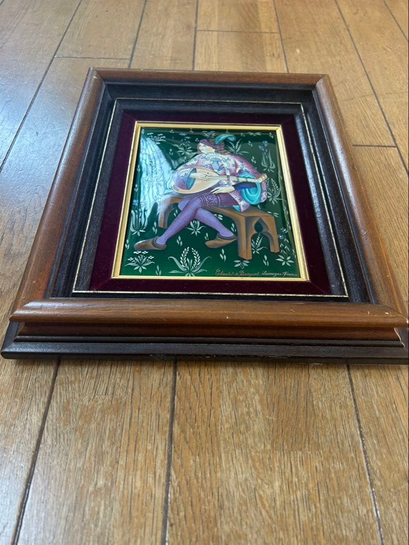 Chantal de Burguet エナメル画