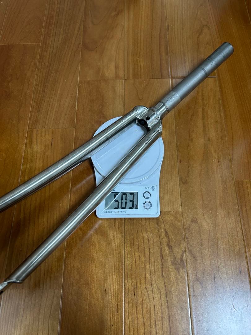 チタン titanium フロントフォーク 700c OS