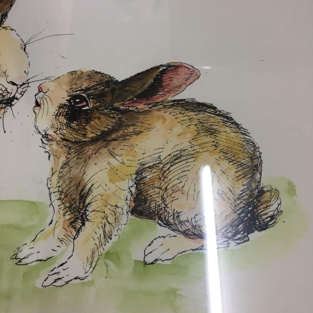 0480　新宅光男  卯 うさぎ   太陽美術協会 会友