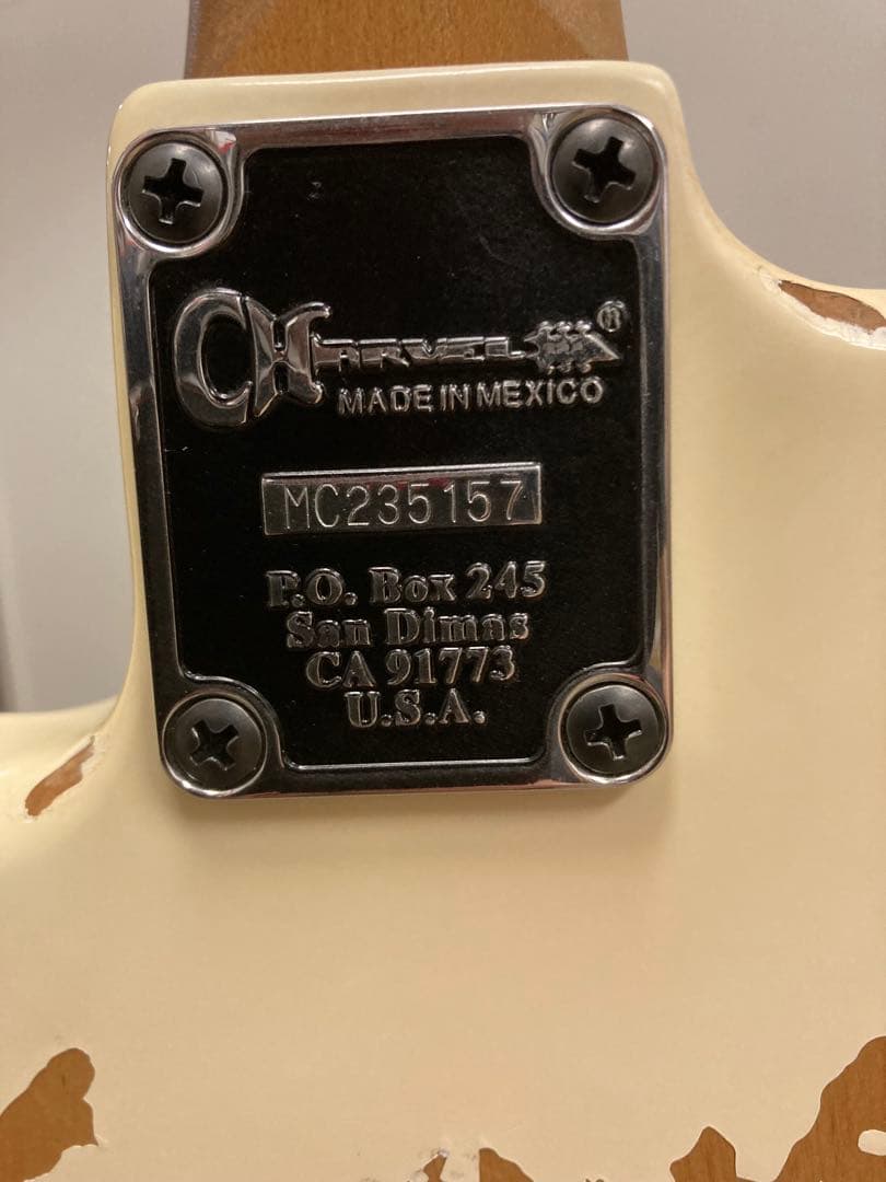 CHARVEL ( シャーベル ) 純正ハードケース付き