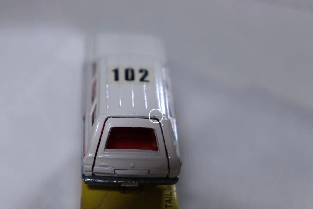 日本製　国産　トミカ　　日本航空　セドリックワゴン　連絡車　102