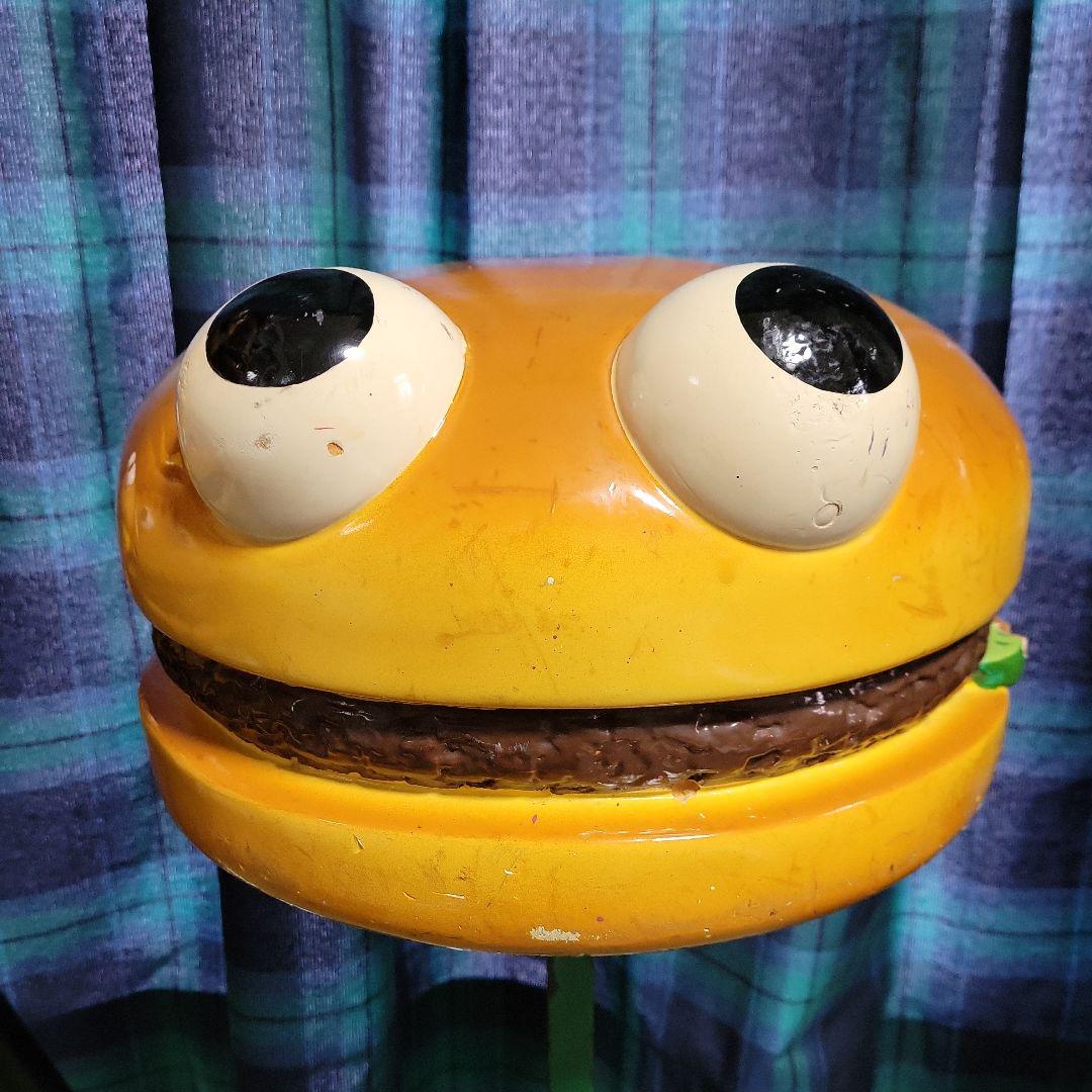 ヴィンテージ ハンバーガー パッチ 1体のみ。 ハンバーガー オブジェ