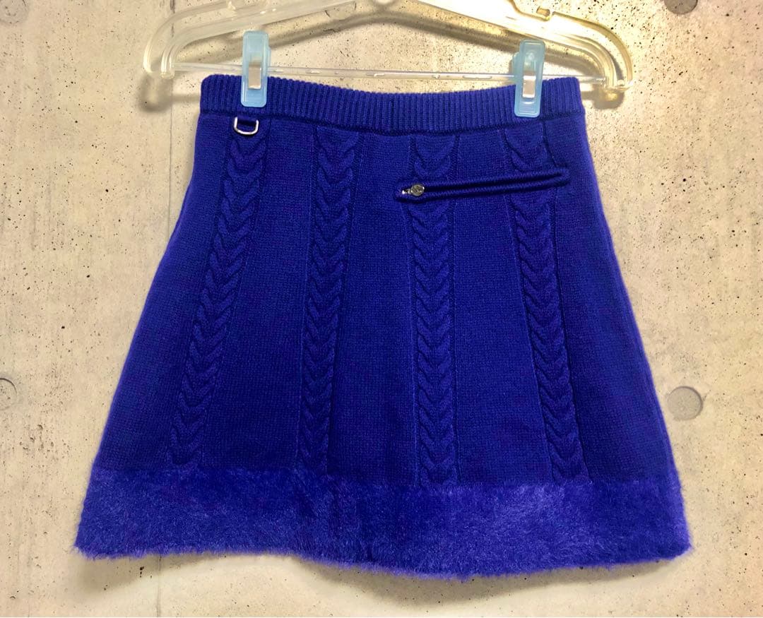 デサント DESCENTE ゴルフウェア ケーブルニットスカート LUXE