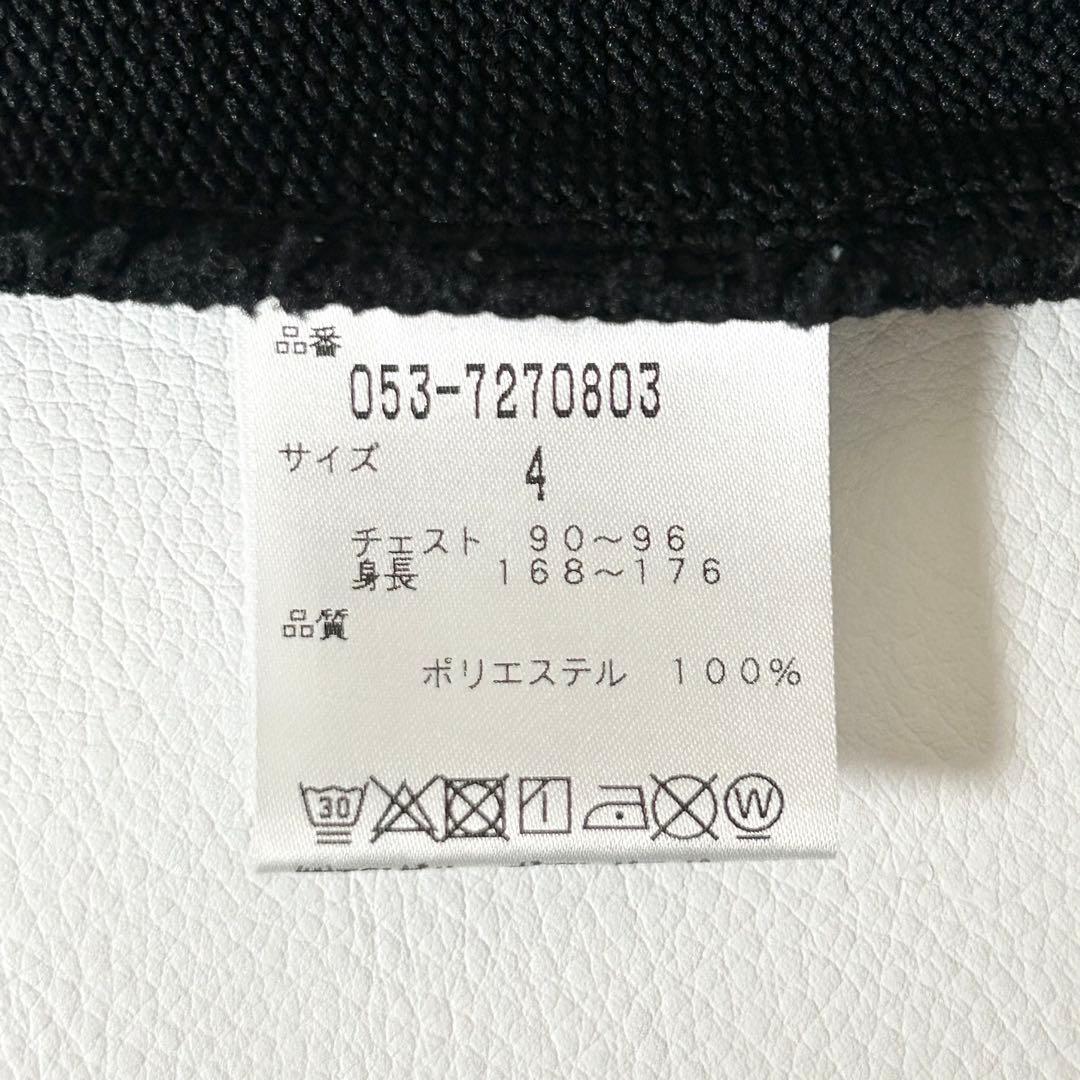 3123y極美品 パーリーゲイツ ロゴ入りクルーネックゴルフニット黒 近年モデル