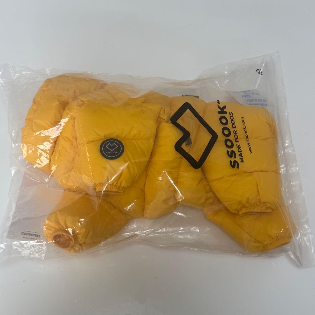 ssoook ドッグ用 グースフィール ダウン ジャケット S-M サイズ