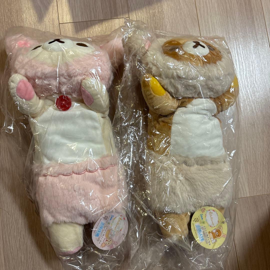 くたくた抱きぐるみ お花畑の小さな子うさぎ　リラックマ　コリラックマ