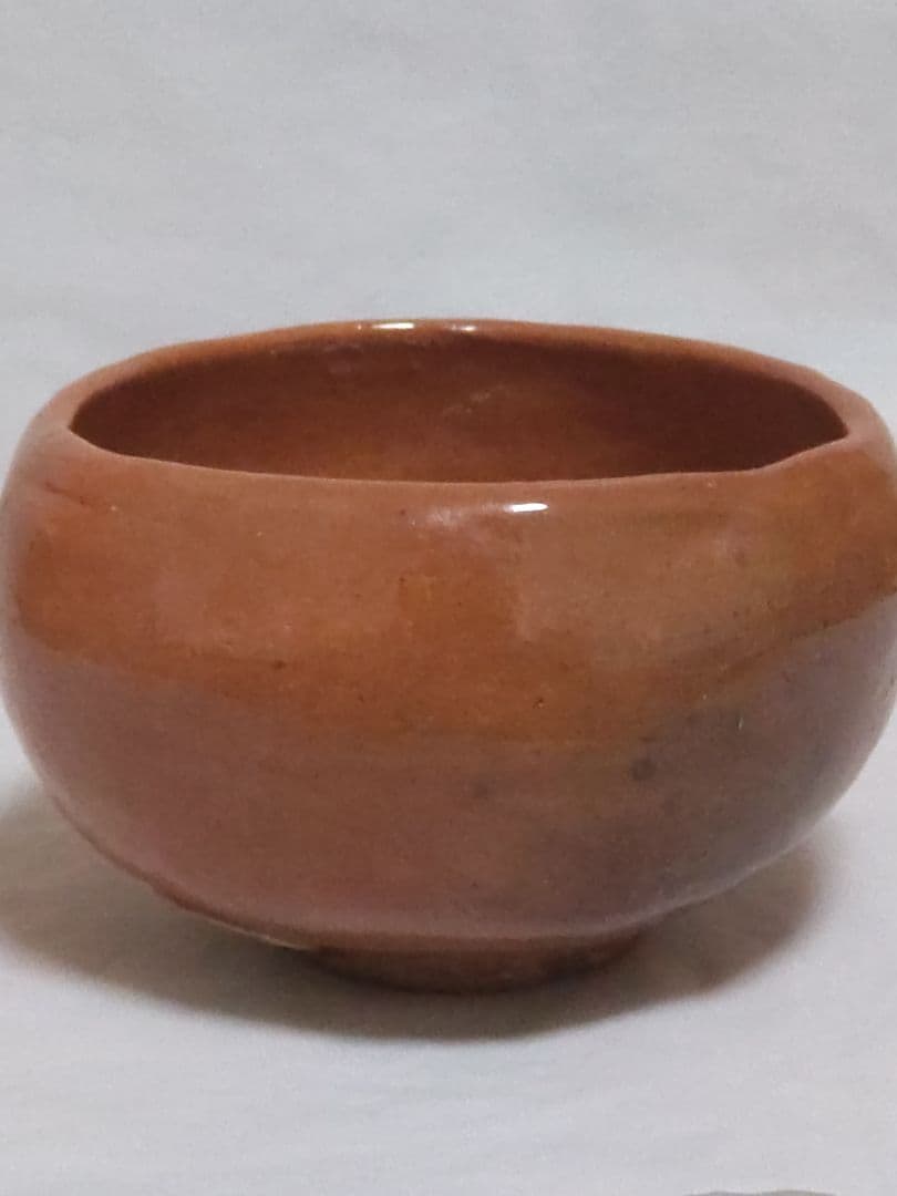 茶道具　樂吉左衞門　裏千家十二代　直叟宗室　 又妙斎　赤楽茶碗