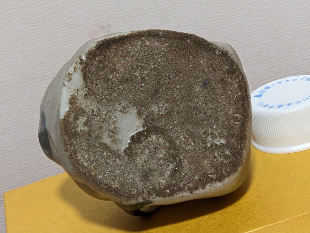 ⭐朝鮮陶磁 李朝中期 染付 桃形 水滴 文房四宝 コレクション骨董品アンティーク