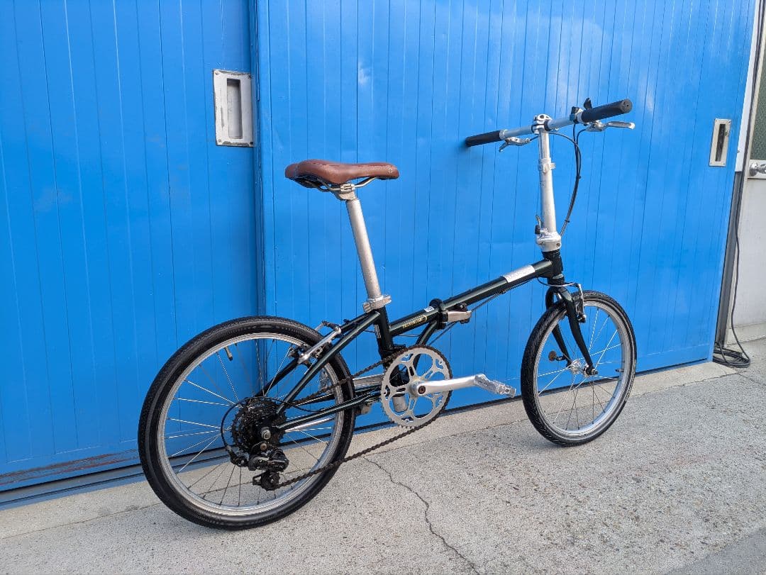 DAHON ダホン Boardwalk クロモリ　折り畳み自転車　ゆるキャン△