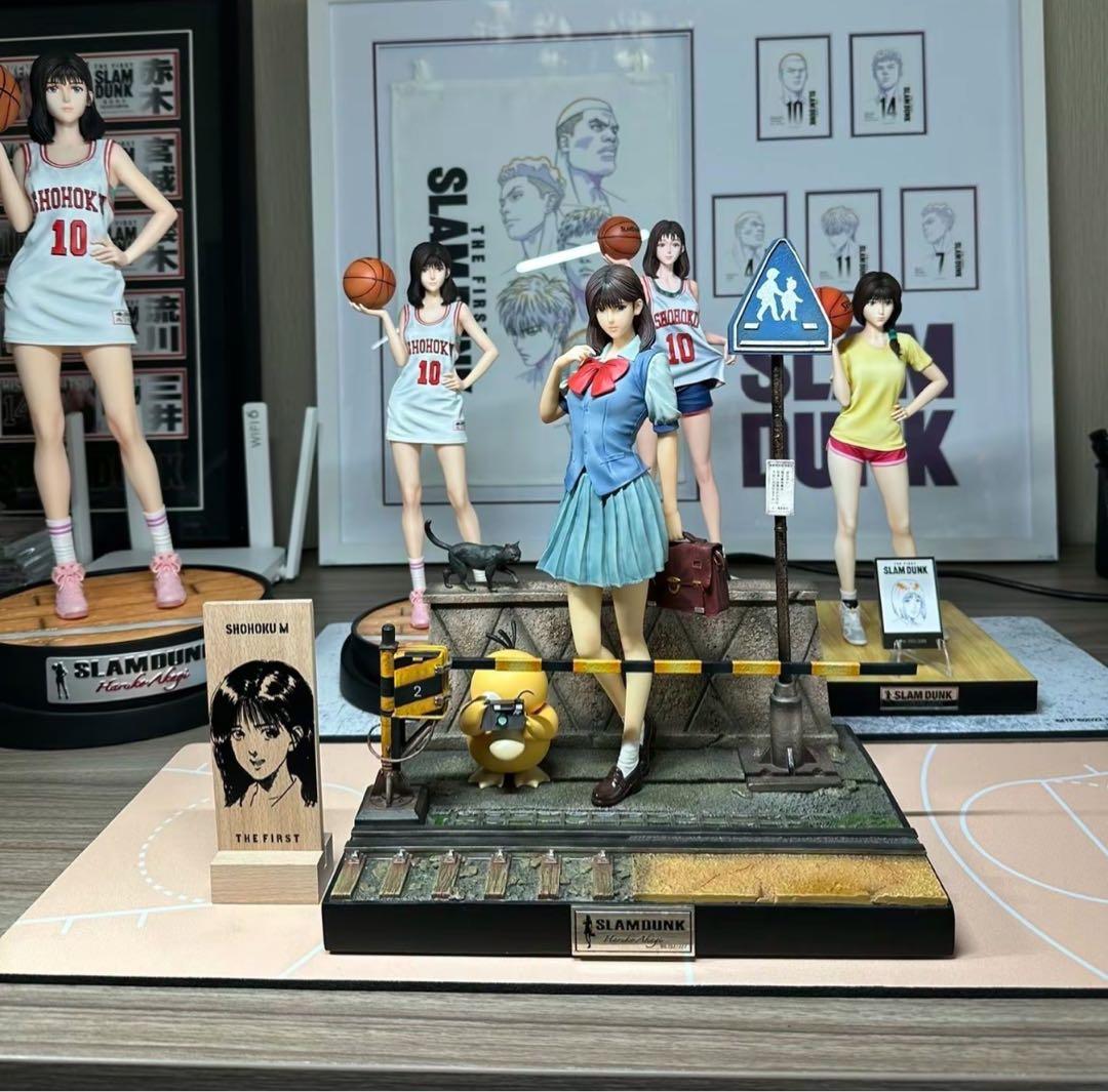 SLAM DUNK 赤木晴子 ガレージキット ガレキ スタチュー③④