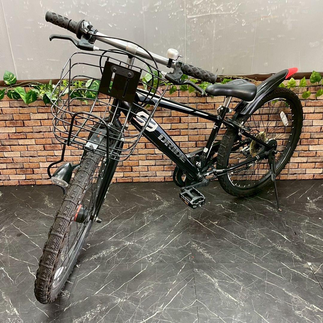 【91】子供用自転車 子供車 DRIDE ブラック 22インチ
