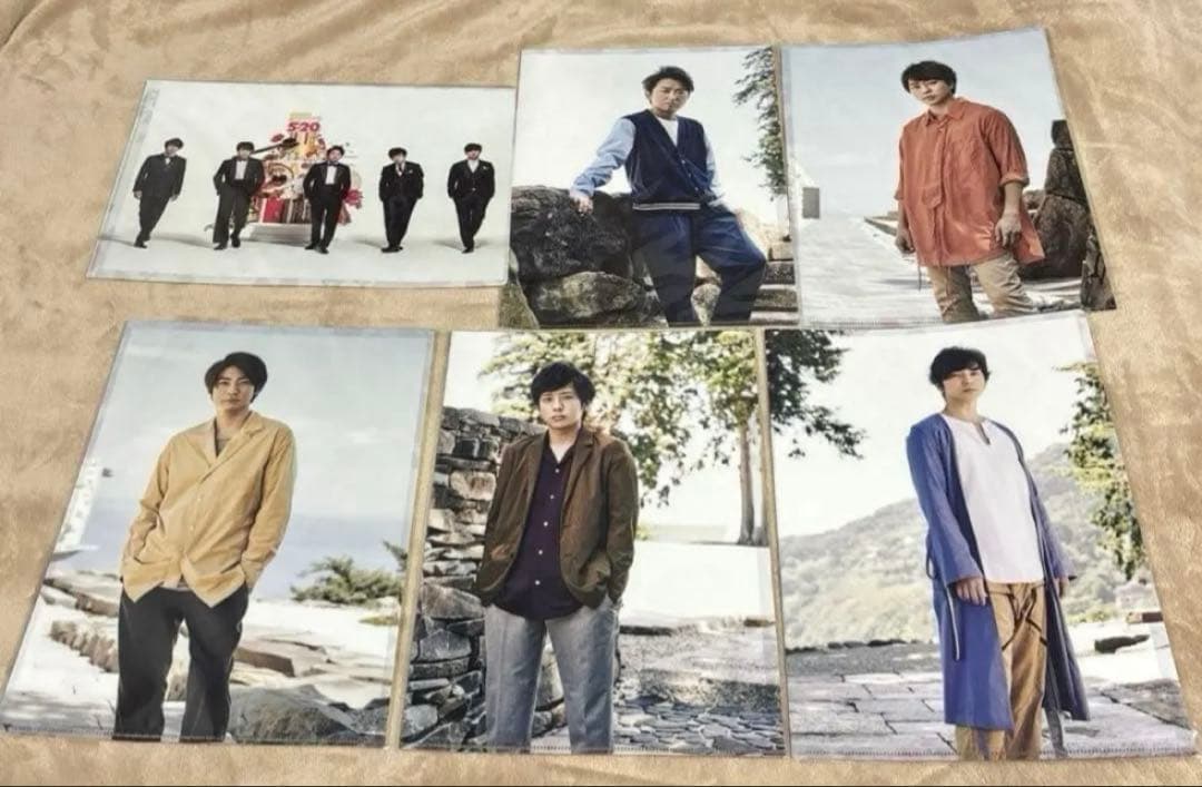 嵐 クリアファイル 大野智 櫻井翔 相葉雅紀 二宮和也 松本潤