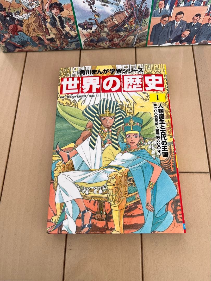 未使用に近い 「世界の歴史 全21巻セット」