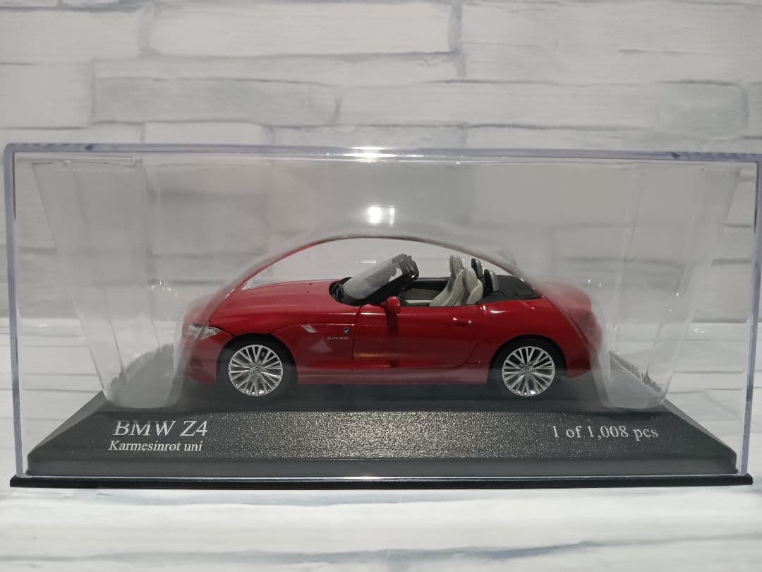 1/43 ミニチャンプス　 Z4 35i E89 ミニカー　レッド