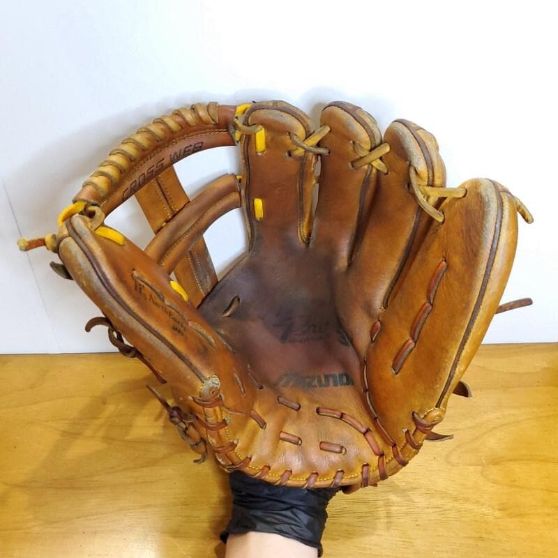 ミズノプロ 日本製 3Dテクノロジー 小指二本入れ 外野用 硬式グローブ