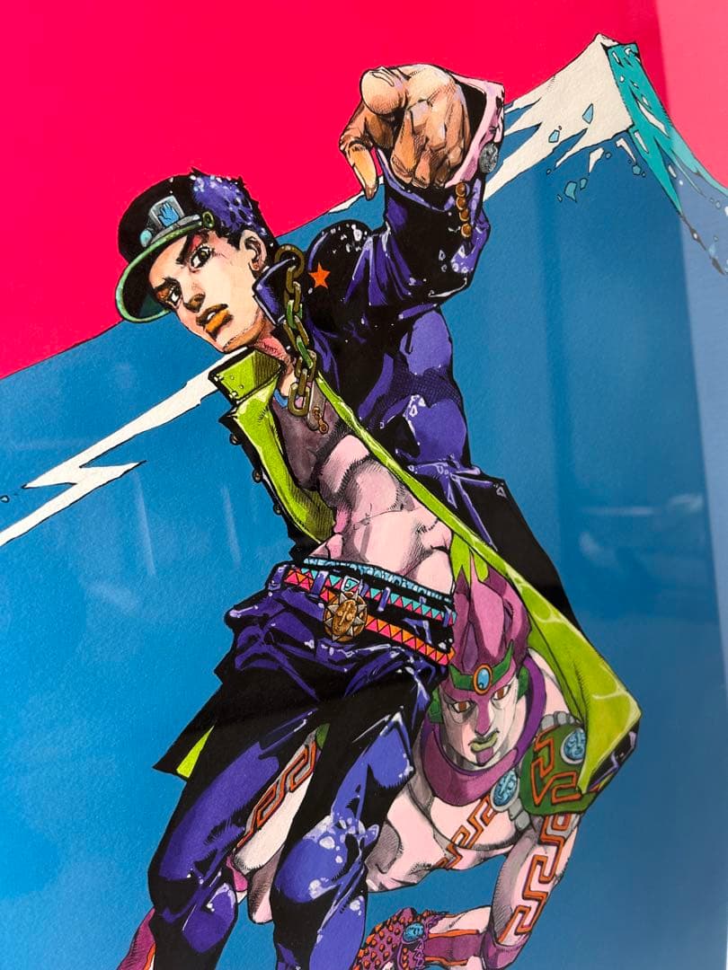 2018年　荒木飛呂彦原画展 東京　高級複製原画 空条承太郎