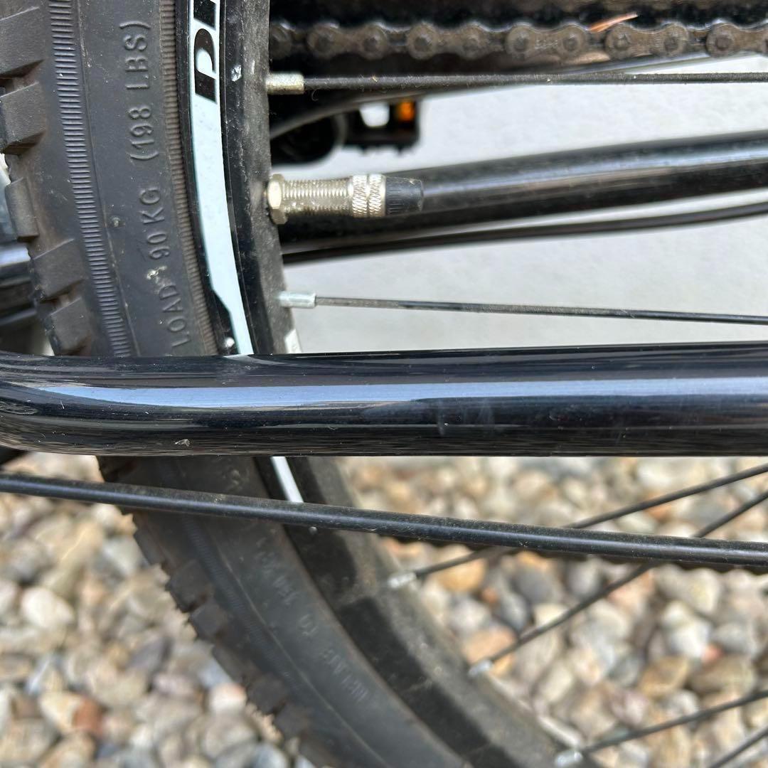 【送料込み】子ども用自転車 26インチ ブラック 《使用期間》約1年3ヶ月