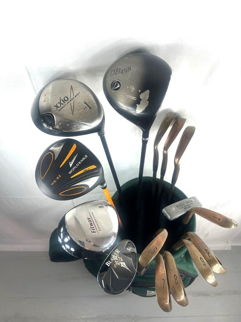 本格派　メンズゴルフクラブ　15本　フルセット　ゴルフセット　お試しセット