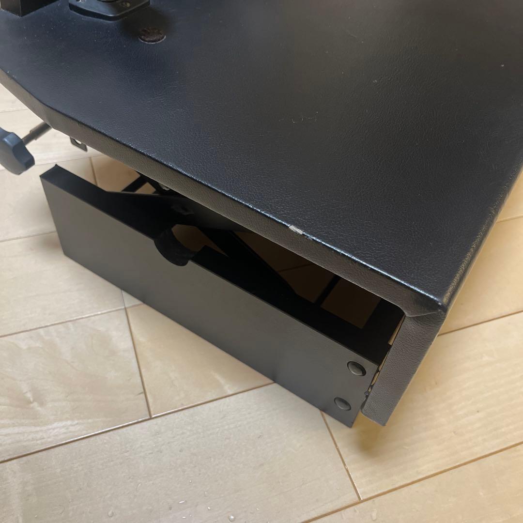 【吉澤】PEACOCK 足台　補助ペダル 黒