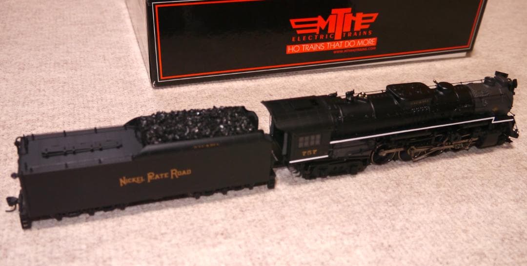 HOゲージ 蒸気機関車 MTH 2-8-4 Berkshire (DCC)