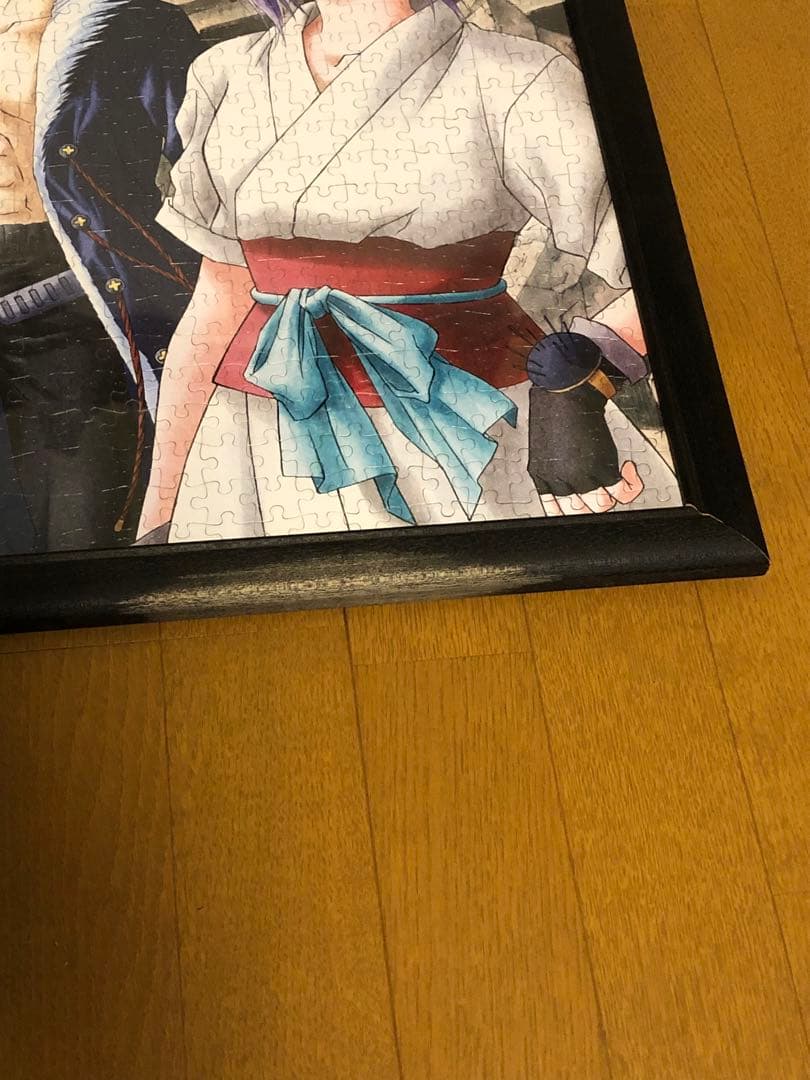 廃盤　レア物　ハンター×ハンター　幻影旅団　フレーム付きジグソーパズル　完成品