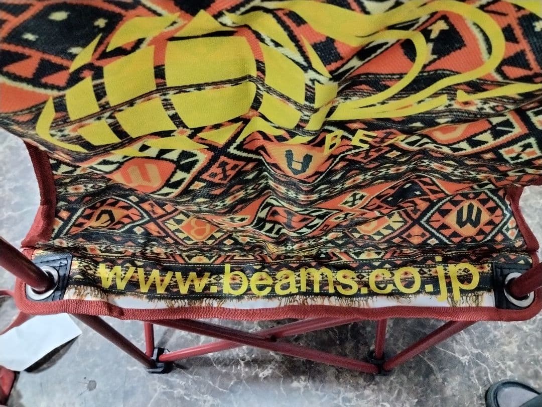 BEAMS + Coleman コールマン アウトドアチェア ビームスコラボ