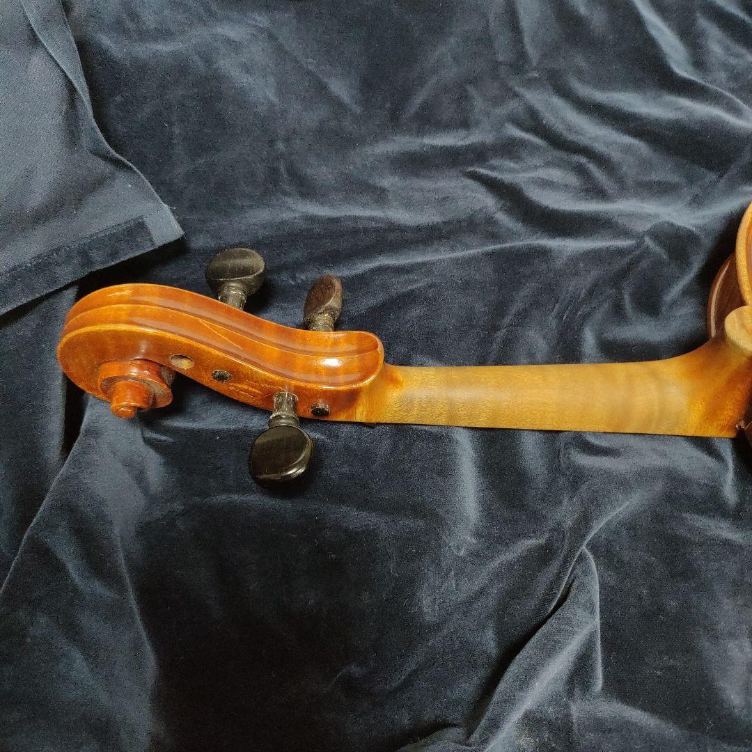 オールドバイオリン4/4　 バイオリン弓７本　修理修復の練習用に　ジャンク品