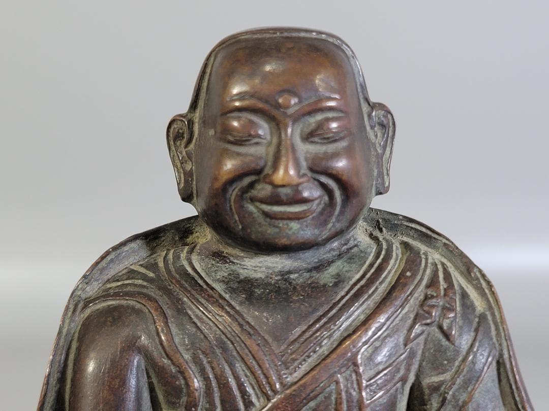 仏教美術 中国 銅 釈尊坐像