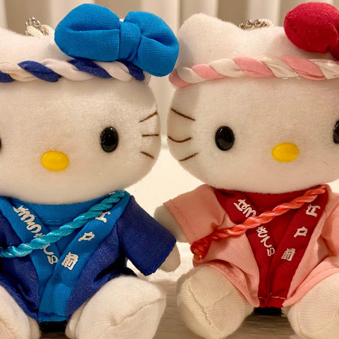 ご当地　限定キティ　ぬいぐるみ　東京　祭　マスコット