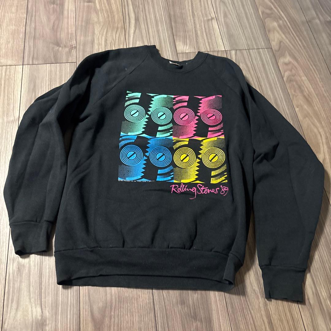 Rolling Stones 1989 スウェット Lサイズ
