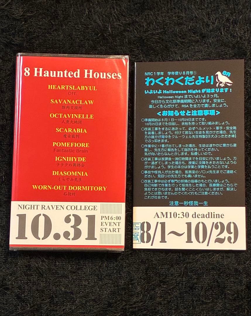 ドスベロ　インドの大運動会　ツイステ　ハロウィンナイト+おまけ本つき