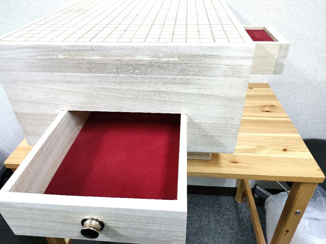 珍品 桐 カラクリ囲碁盤