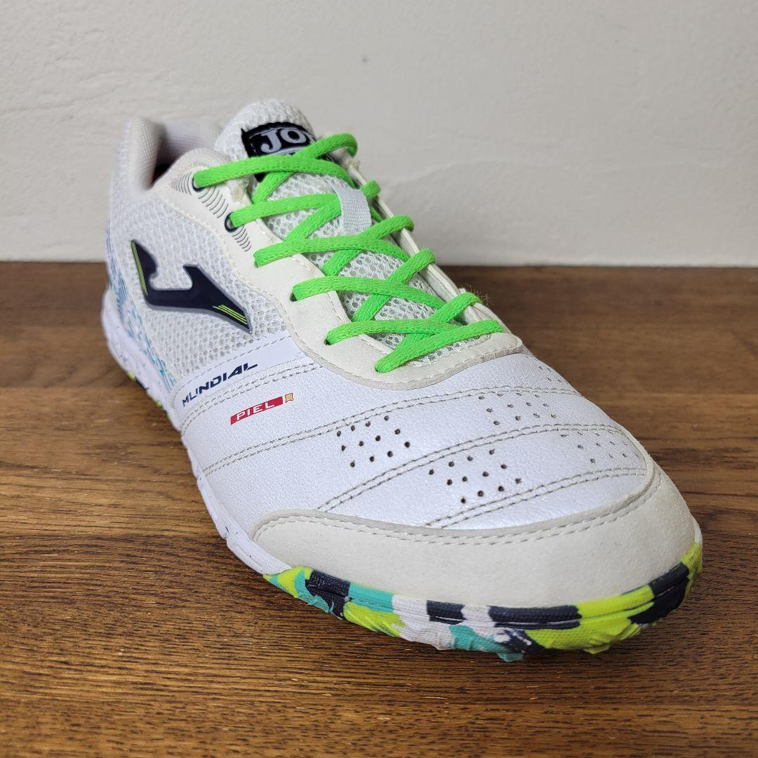 【美品】Joma ホマ ムンディアル TF (ホワイト) 26.5㎝