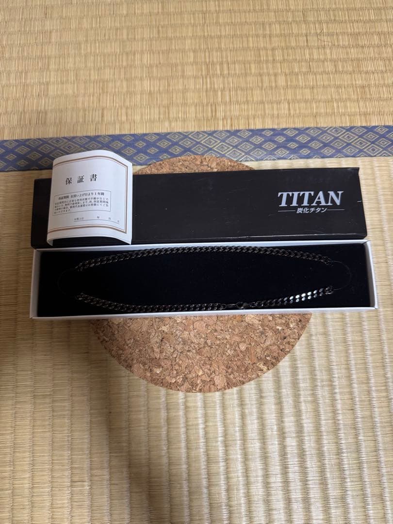 ファイテン　炭化ネックレス45cm