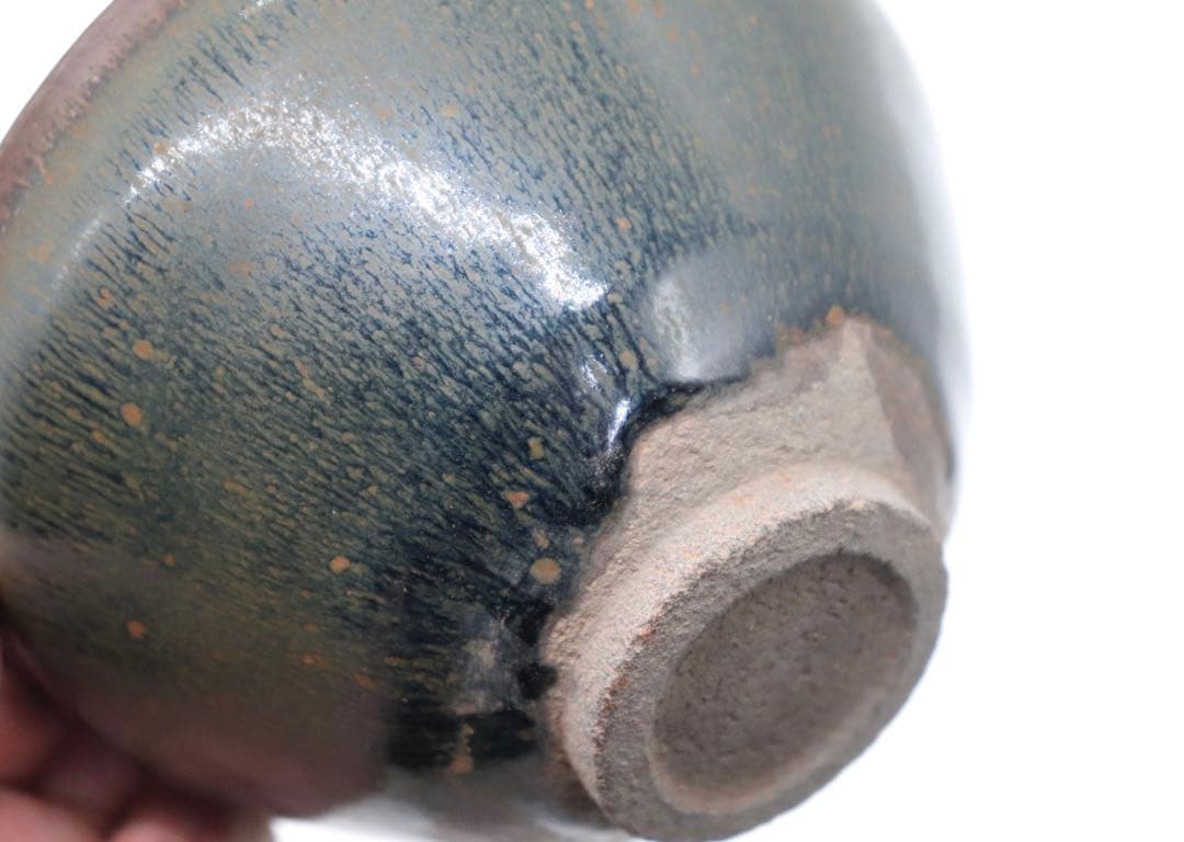 中国　建窯　茶碗　兎号天目　送料込み250822