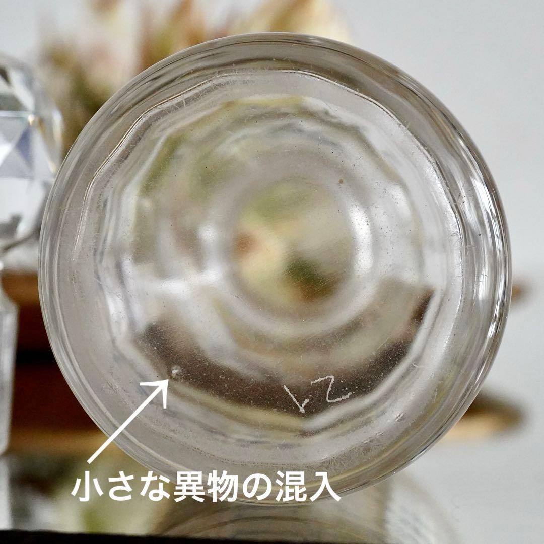 ぷっちまま★オールドバカラ 香水瓶M＆ラスター彩エナメル彩グラス2客