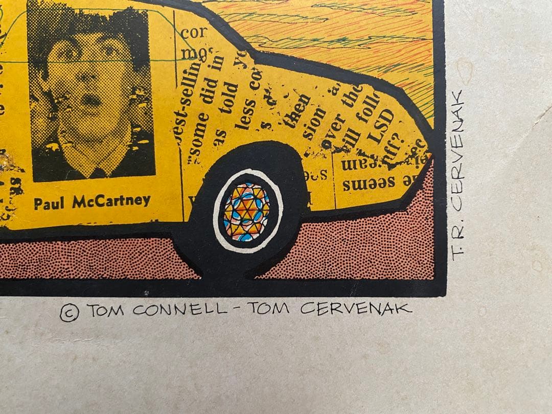 激レア！60's THE BEATLES ヴィンテージ・ポスター