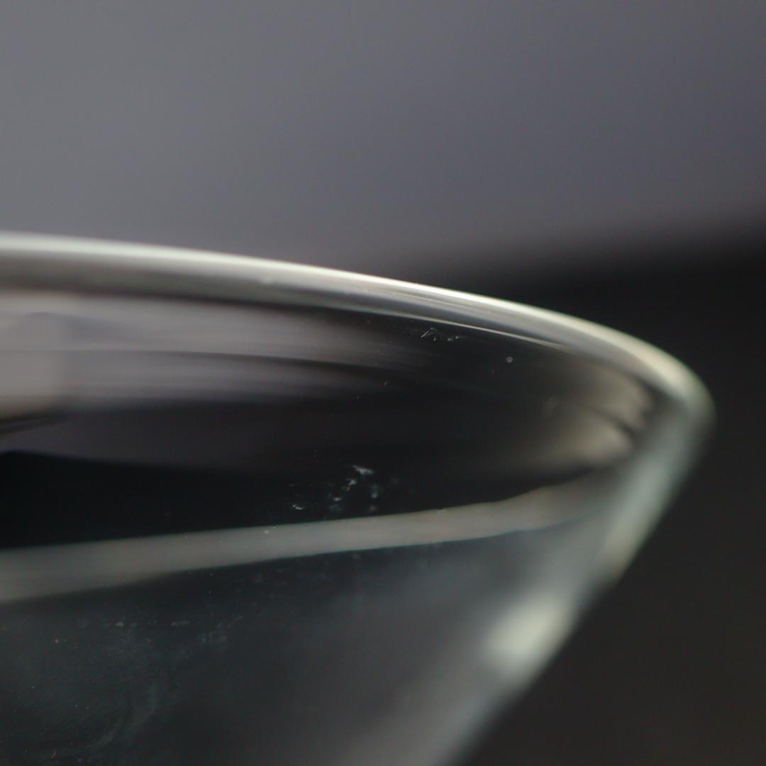 Steuben Galss ピオニー センターピースボウル 34cm 花生け