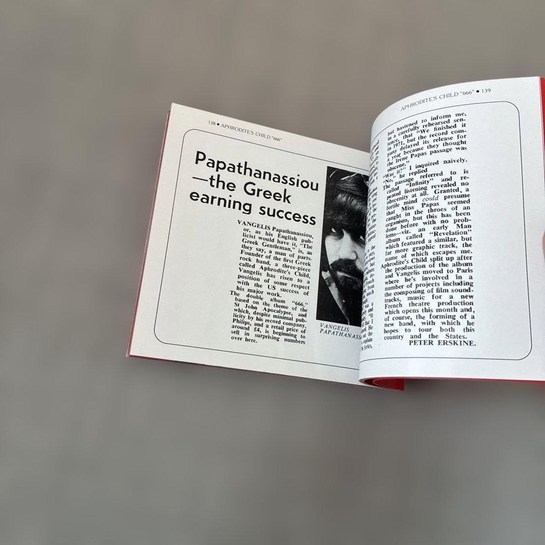 Aphrodite's Child 6665枚組ボックス