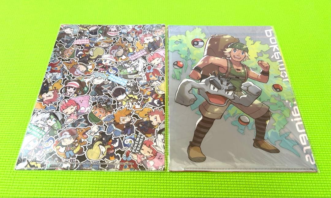 【絶版】　ポケモン　クリアファイル　N　ダイゴ　ヒカリ　ハルカ　さいとうなおき