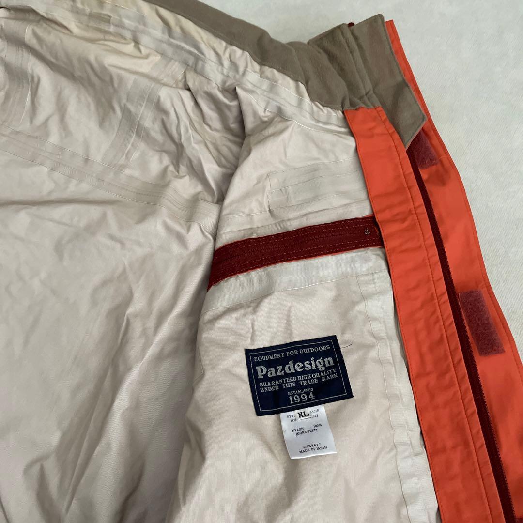 些少‼️ ゴアテックス　パズデザイン　X L フィッシングウェーディングジャケット