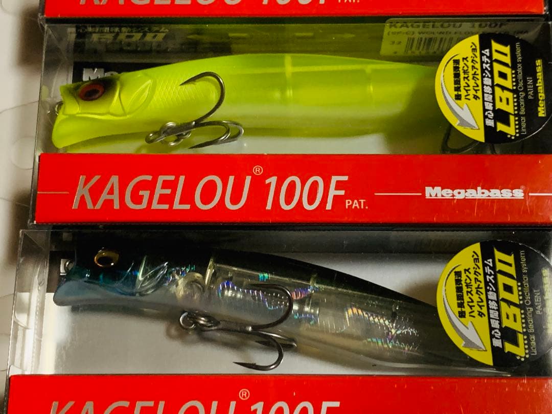 メガバス　カゲロウ100F　ジョインター　別注カラー　8種コンプセット