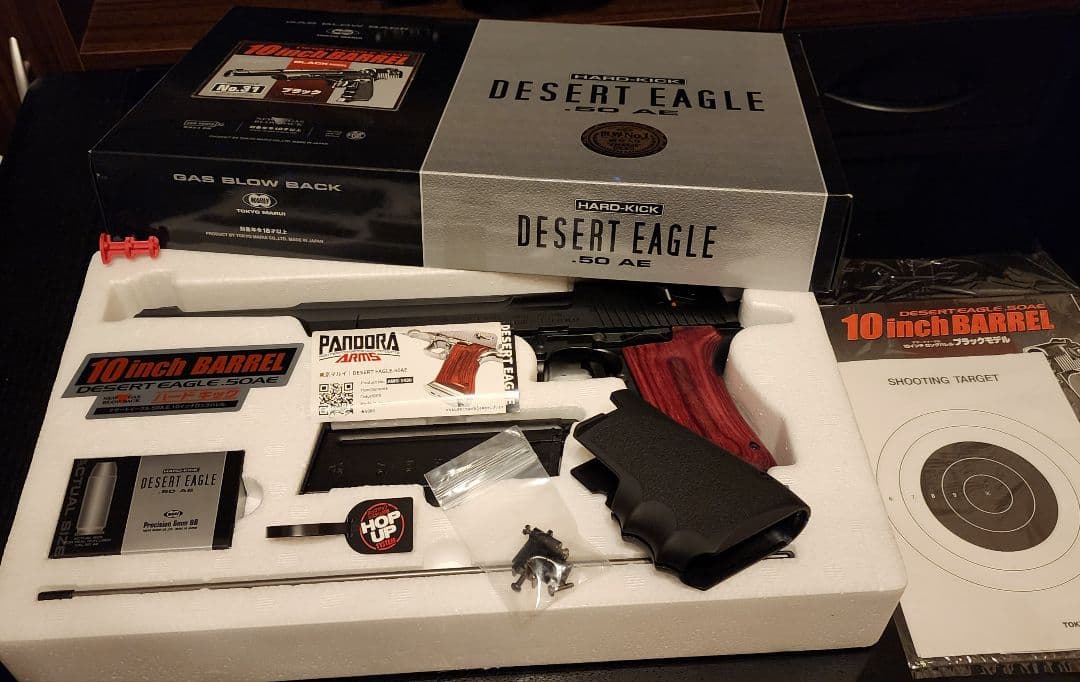 【東京マルイ】デザートイーグル .50 AE 10インチバレル カスタム