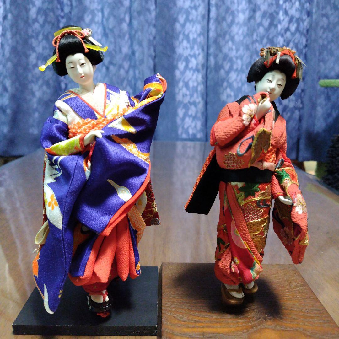 日本人形　２体　アンティーク