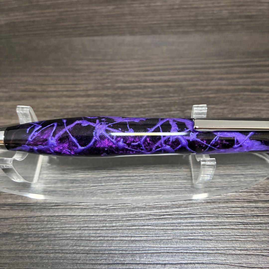 【紫一閃雷鳴】 ボールペン0.5 （flagship model）