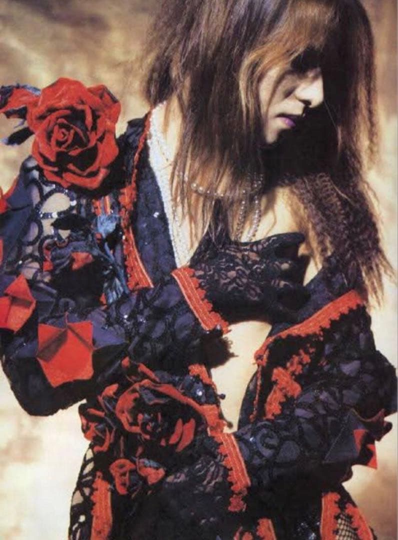 XJAPAN YOSHIKI ローズドレス 薔薇ドレス 既製品