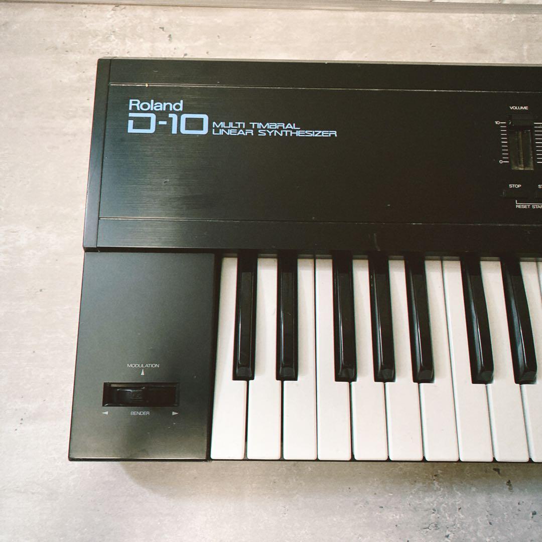 【音出し確認済】Roland D-10 シンセサイザー